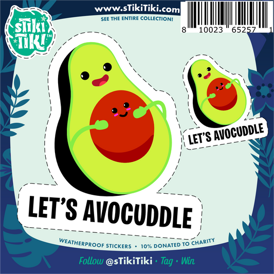 Avocuddle Sticker